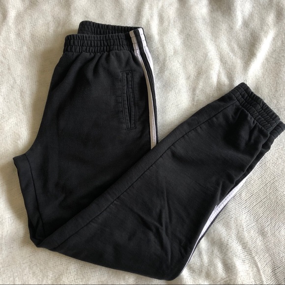 Brandy Melville Pants - John Galt Navy Striped Sweatpants